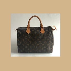 Authentic Louis Vuitton monogram canvas SPEEDY 30